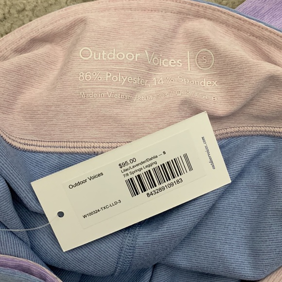 NWT Outdoor Voices Springs Leggings - Picture 7 of 7